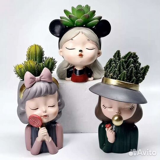 Силиконовая форма новая. Девочка с бантом