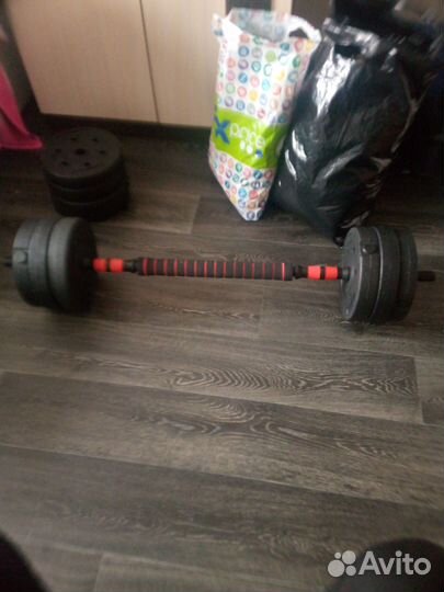 Штанга с блинами в Чите