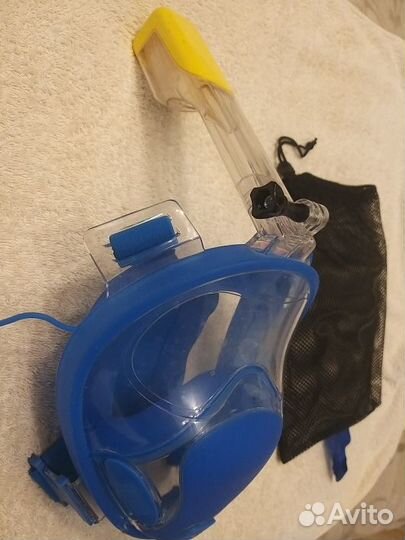 Полнолицевая маска для снорклинга размер L/XL