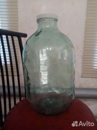 Банка 10 литров стеклянная