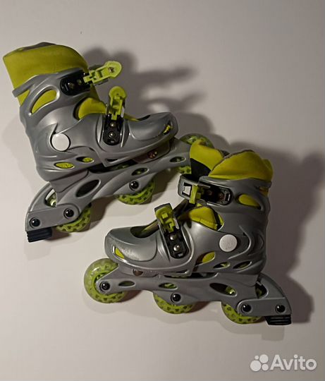 Роликовые коньки детские раздвижные