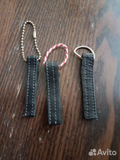 Брелки из кожи