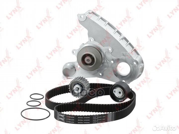 Комплект ремня грм с водяным насосом PW1358 LYN