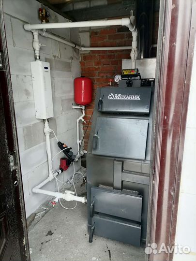 Установка котлов / Отопления в частном доме