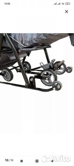 Детские санки коляска бу