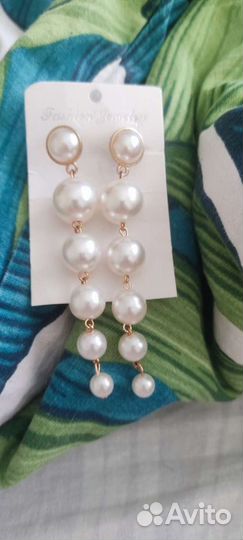 Серьги гвоздики длинные купить бижутерия