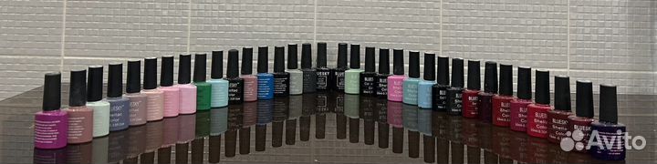 Набор гель лаков бу