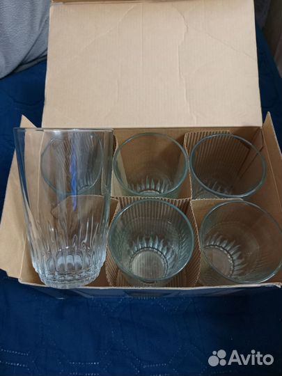 Стаканы, набор 6 шт