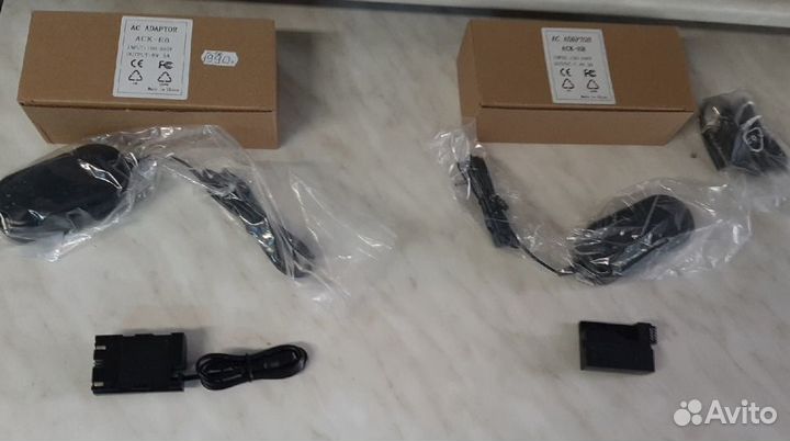 Сетевые адаптеры для фотоаппаратов (Акб от сети)