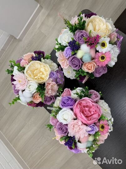Букет из мыльных роз распродажа остатков