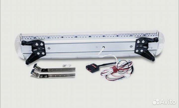 Мигалка Желтая LED 120см