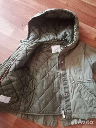 Куртка zara для девочки 3-4 лет