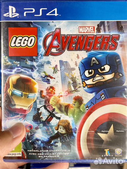 Lego Marvel Avengers (Новые) PS4