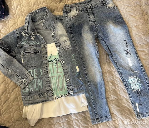 Пакет летних вещей на девочку 116-122