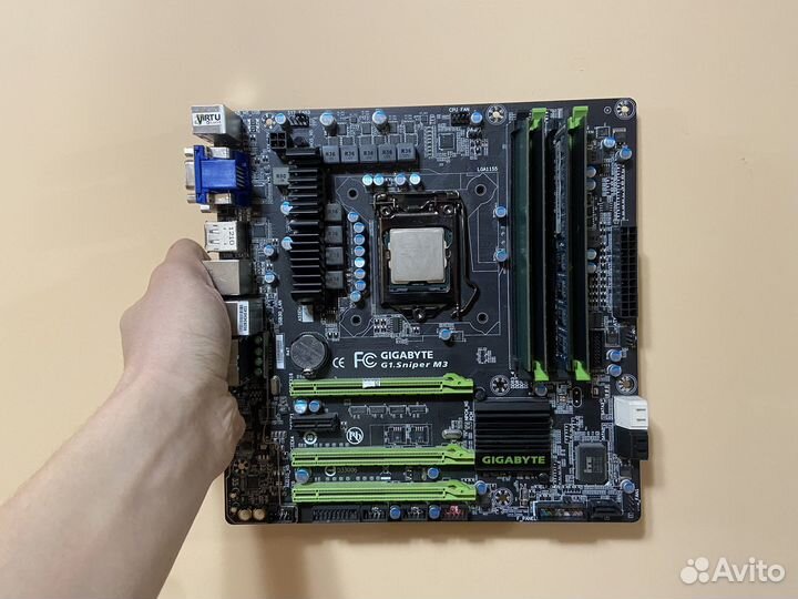 Комплект i5 2380P + G1.Sniper M3 + 16Gb