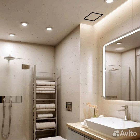 Скрытая вентиляционная решётка Schiberg технострей