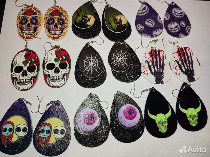 Серьги. Бижутерия