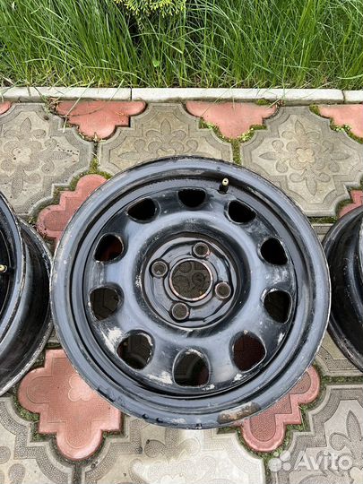 Диски штампованные р14 4 100 audi