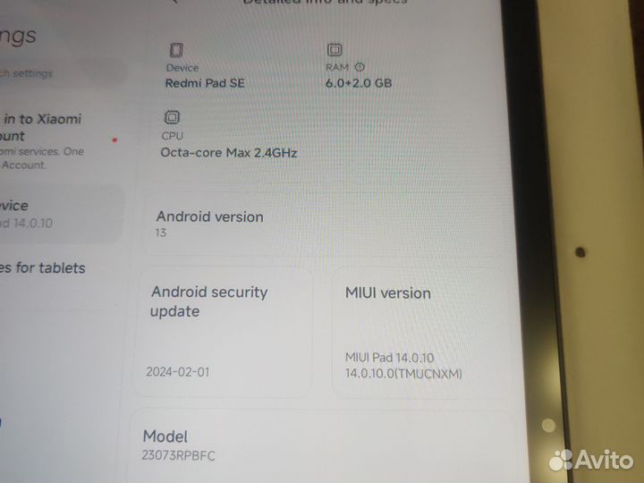 Redmi Pad SE 6GB 128GB