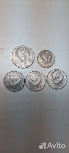 Монеты 1955,1956,1957 гг