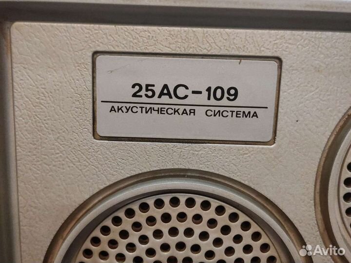 Колонки вега 25ас-109