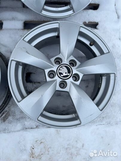 Литые диски Skoda 5х100 R15