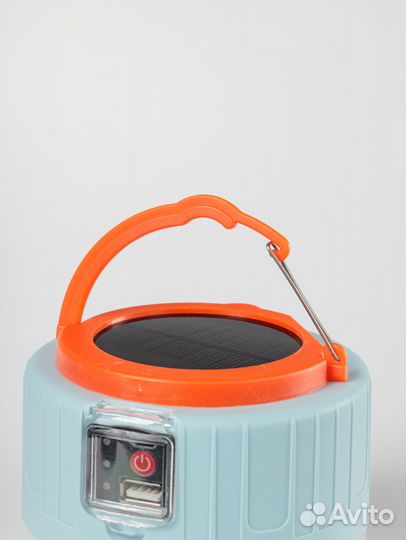 Кемпинговый фонарь на солнечеой батарее