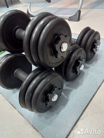 Гантели разборные 10 кг