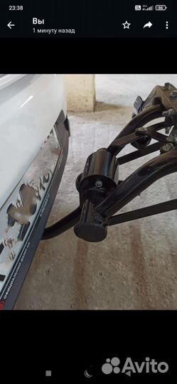 Велобагажник на фаркоп