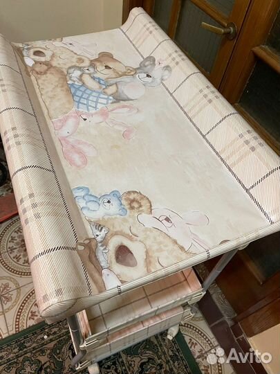 Пеленальный столик с ванночкой Италия Primi Signi