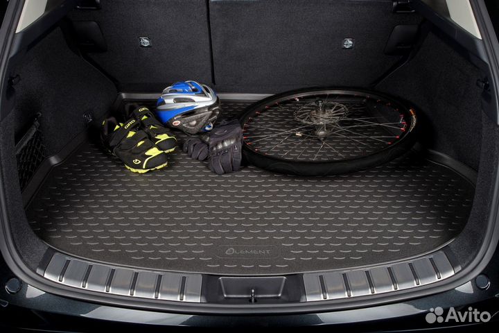 Коврик в багажник honda Accord 2003-2007, сед. (полиуретан) / Хонда Аккорд