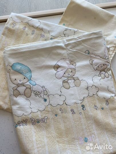 Бортики на детскую кроватку и постельное белье