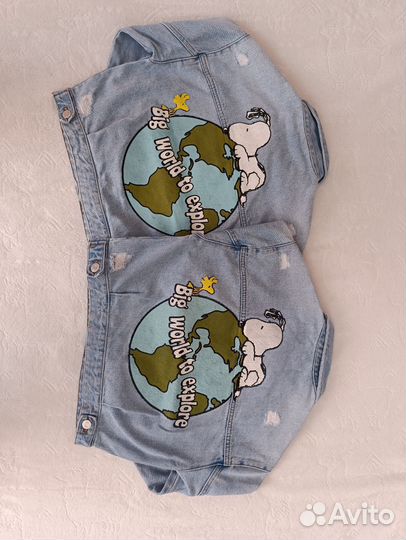 Джинсовая куртка Zara для двойни