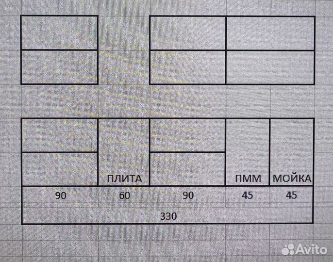 Кухонный гарнитур бу