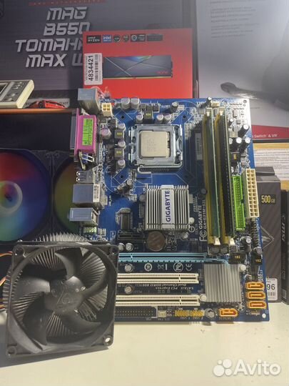 Комплект материнская плата LGA775