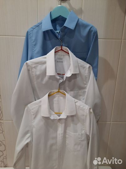 Рубашка белая для мальчика Next
