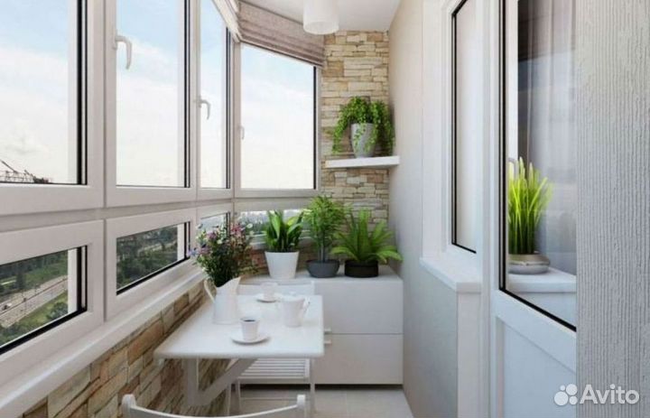 Остекление лоджии