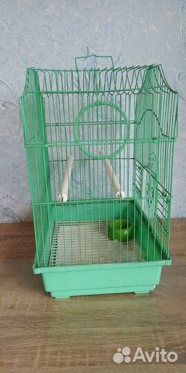 Клетка для птиц высота 38,ширина 29,длина 22