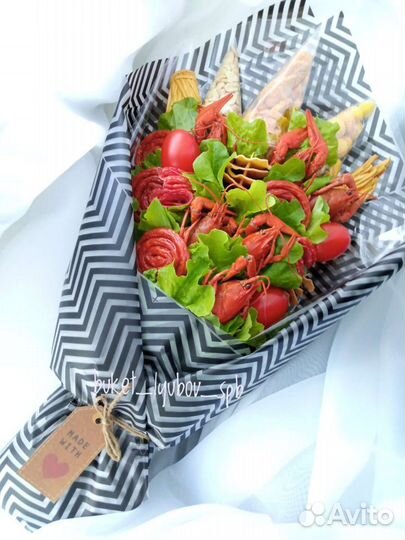 Мужские букеты, подарки