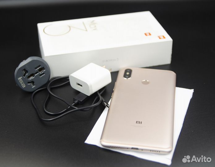 Смартфон андроид xiaomi mi max 3 4/64 Gold