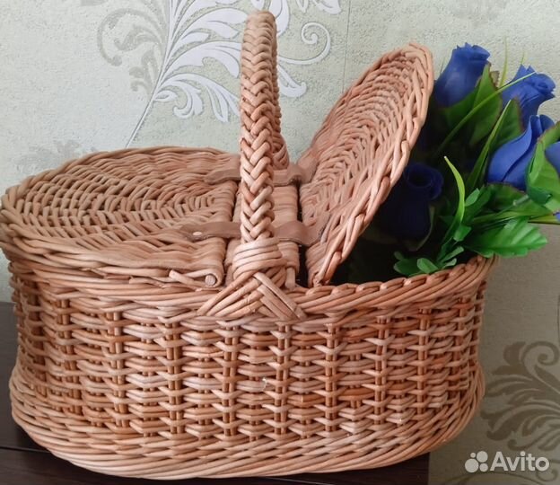 Корзины и короба плетёные под заказ