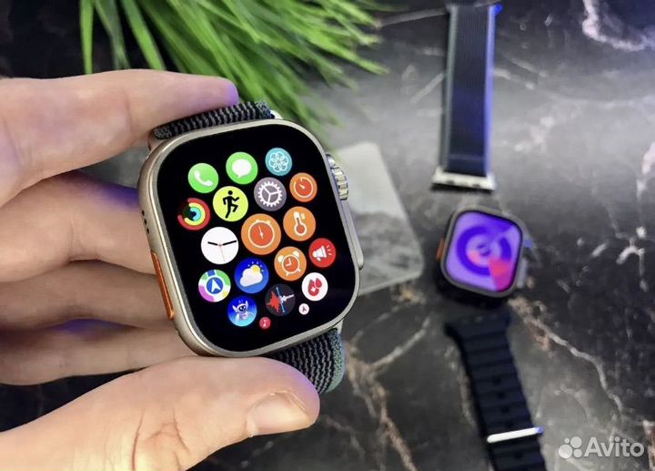 Смарт часы apple watch hk9 ultra 2 новые 2024