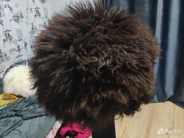 Шапки меховым помпоном