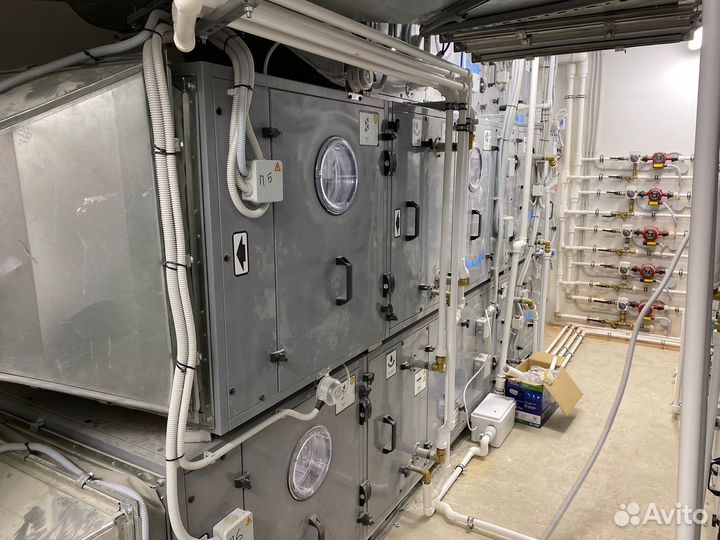 Монтаж система вентиляции