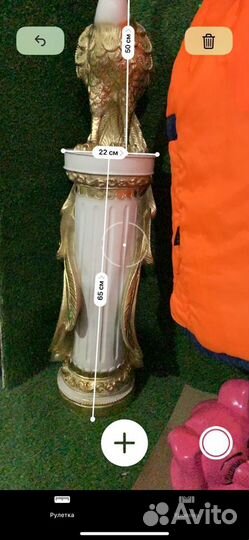 Павлин на колонне 1 м 20 см