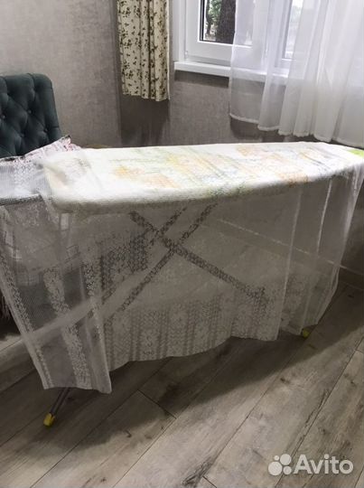 Тюль, шторы, накидки на кресла