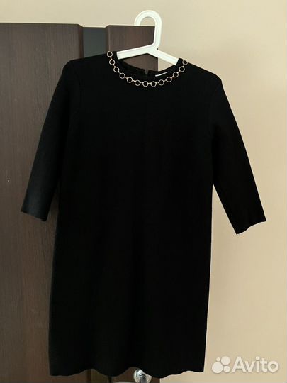 Платье черное zara