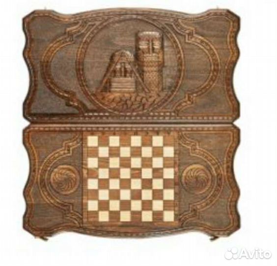 Нарды ручной работы резные