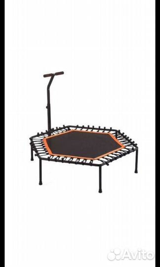 Батут для фитнеса с ручкой