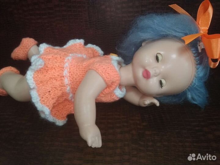 Кукла советская СССР Загорской фабрики в коробке